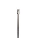 Panduit MLT4S-CP316 Self-Locking Cable Tie, 14"-14.3"L (362mm), 316 Stainless Steel