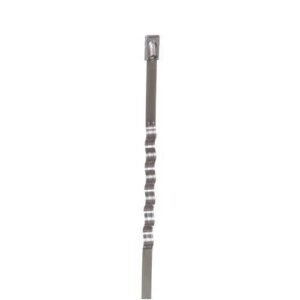 Panduit MLT4WS-LP MLT Wave Tie, 304 Stainless Steel, Heavy Duty Cable Tie, 20.5" (521mm)