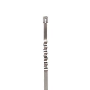 Panduit MLT6WLH-LP MLT Wave Tie, 304 Stainless Steel, Standard, 20.5"(52cm)