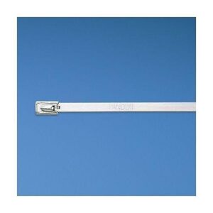 Panduit MLT8S-CP316 Self-locking Cable Tie, Standard, 26"-26.8" (679mm), 316 Stainless Steel