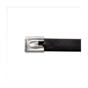 Panduit MLTFC2EH-LP316 MLT 316 Stainless Steel Fully Coated Extra Head Cable Tie