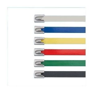 Panduit MLTFC5.4S-CP316 MLT 316 Stainless Steel Fully Coated Standard Cable Tie