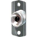 Alarm Controls MP-26A Mini Remote Wall Plate with Black N/C Push Button and Guard Ring