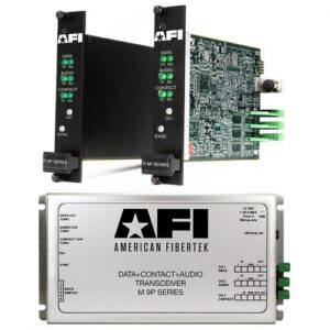 AFI MR-9P9C Bi-Directional Contact, Module Rx, 12dB, 1m Fiber