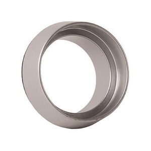 Adams Rite MS4043-00-130 Cylinder Guard, hardened-Steel, Clear Anodized