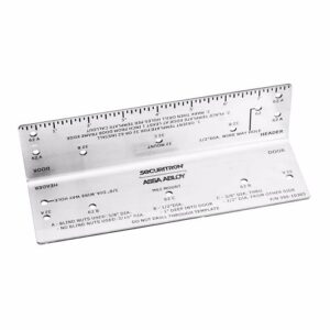 Securitron MTK-32/62 Magnetic Metal Marking Template for M32 and M62