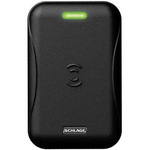 Schlage MTK15-485 Multi-Technology Keypad Reader, Single Gang, RS-485, Black