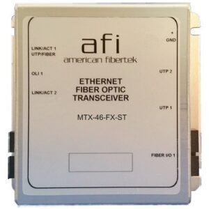 AFI MTX-46-FX-ST One Fiber Module Transmitter FX Multimode, ST Connector