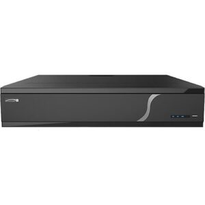 Speco N128NR 4K 128-Channel H.265 NVR with Analytics, 40TB HDD, Black