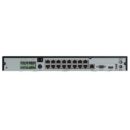 Speco N16NRE 4K 16-Channel H.265 NVR with Facial Recognition and Smart Analytics, 16 Built-in PoE Ports, 32TB HDD