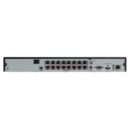 Speco N16NRM 16-Channel 4K H.265 NVR with Smart Analytics, 2 SATA, 16 Built-In PoE Ports