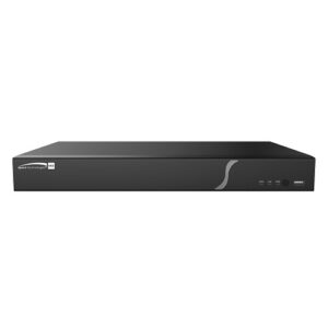 Speco N16NRX 16-Channel 8K NVR with Built-in PoE Ports, Facial Recognition, NDAA Compliant