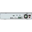 Speco N32NRE 32-Channel 4K H.265 NVR with Facial Recognition and Smart Analytics, 64TB HDD, Black