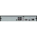 Speco N4NRM2TB 4-Channel 4K H.265 NVR with PoE and 1-SATA, 2TB