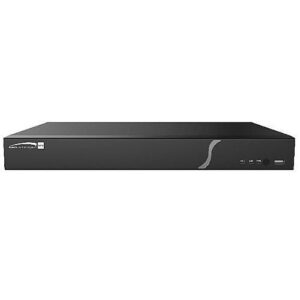 Speco N4NRN 4K 4-Channel NVR with Smart Analytics and Built-in PoE+ Ports, 16TB HDD