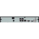 Speco N4NRN 4K 4-Channel H.265 NVR, NDAA Compliant, 2TB HDD, Black (Replaces N4JLN2TB)
