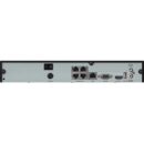 Speco N4NRN 4K 4-Channel H.265 NVR, NDAA Compliant, 6TB HDD, Black