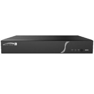 Speco N8NRL 4K 8-Channel H.265 NVR with Built-in PoE Ports, 16TB HDD