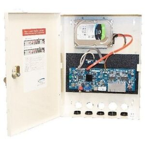 Speco N8WNRL 4K 8-Channel H.265 Wall Mount NVR with Built-in PoE Ports, 10TB HDD