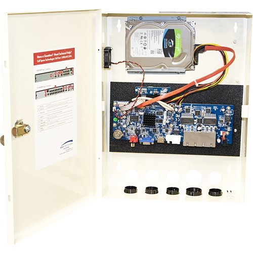 Speco N8WNRP1TB NRP Series 8-Channel 4K H.265 NVR with Built-In PoE Ports, 1TB HDD