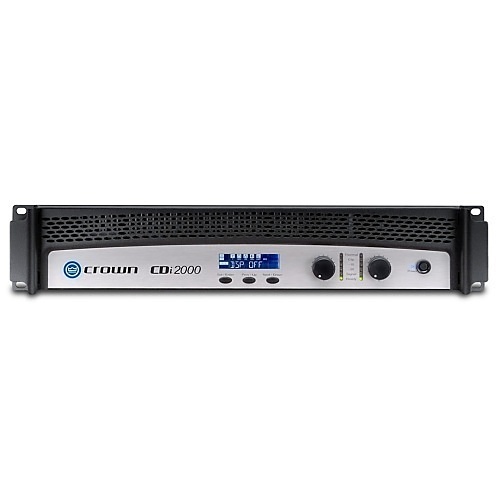 Crown NCDI2000 2-Channel Commercial Amplifier 800W/Channel at Ohms, 70V/140V