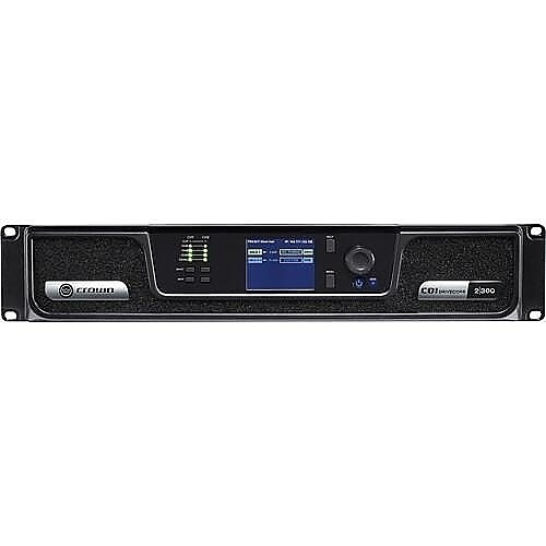 Crown NCDI2X300-U-US CDi DriveCore Series 2-Channel Analog Input Amplifier, 300W, Black