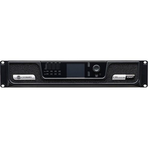 Crown NCDI4X300BL-U-US CDi 4|300BL DriveCore 4-Channel Analog Power Amplifier with BLU Link, 300W
