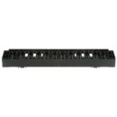 Panduit NCMHF1 NetManager Horizontal Single-Sided Cable Manager, 1RU, 3.7" Depth, Black