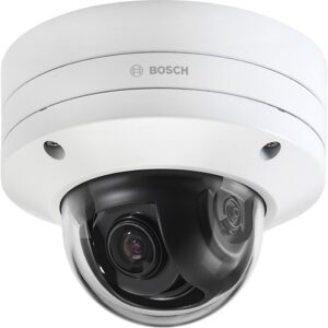 Bosch NDE-8514-RT FlexiDome 8MP Starlight 8000i IP Dome Camera, 12-40mm Lens, 3.3x, White