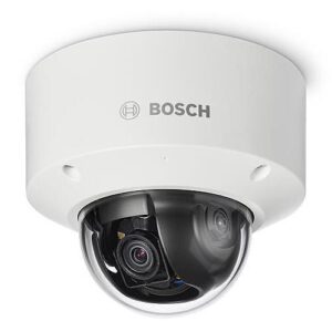 Bosch NDV-8502-R FLEXIDOME IP Indoor 8000i 2MP HDR PTRZ Dome IP Camera, 3-9mm Lens, White