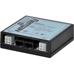 Altronix NETWAY1X Midspan Injector, Single-Port, 10/100, PoE/PoE+, 30W, 24VAC/VDC, Shutdown Trigger