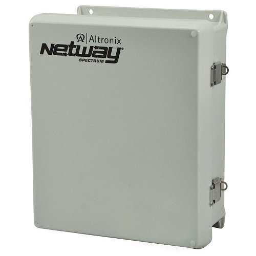 Altronix NETWAY4ELWPX Outdoor PoE+ Hardened Switch 75W in Enclosure, Single 1G Fiber SFP, port 10/100/1000 PoE/PoE+ Configurable for 2x 60W Hi-PoE, LINQ