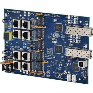 Altronix NETWAYSP8B PoE Switch Board Only, Dual 1G Fiber SFP, 2-Port 10/100/1000 PoE/PoE+