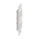 Panduit NK4106MFWH NetKey 4-Port Adapter, White