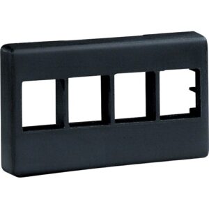 Panduit NK4MFWH NetKey Furniture Faceplate, Port, White