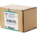 Panduit NK688MBL-Q NetKey UTP RJ45 Cat6 Punchdown Keystone Jack Module, Black
