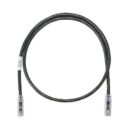 Panduit NK6APC4BL CAT6a Patch Cable, 4', Black