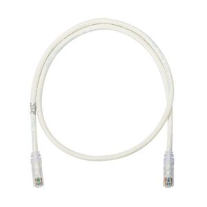 Panduit NK6APC4GY CAT6a Patch Cable, 4', Gray