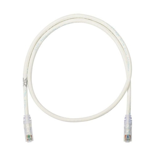 Panduit NK6APC4GY CAT6a Patch Cable, 4', Gray