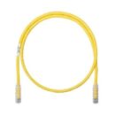 Panduit NK6APC4YL CAT6a Patch Cable, 4', Yellow