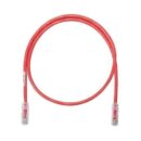 Panduit NK6APC6RD NetKey CAT6a Patch Cord, CM/LSZH, 6', Red