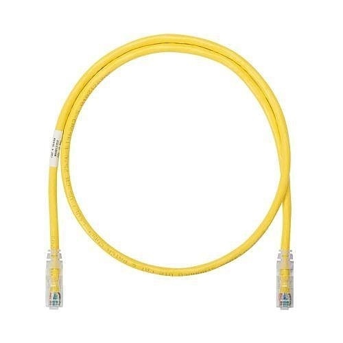 Panduit NK6APC8YL CAT6a Patch Cable, 8', Yellow