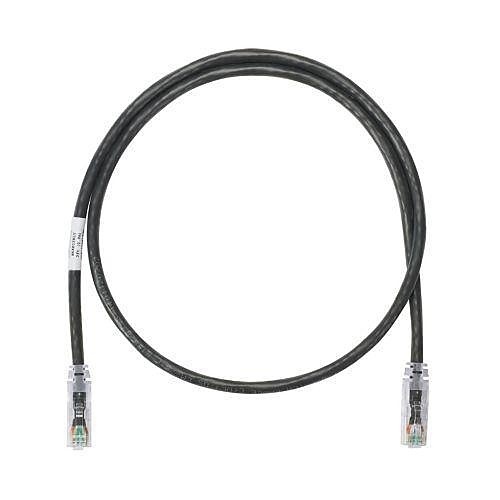 Panduit NK6APC9BL CAT6a Patch Cable, 9', Black
