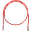 Panduit NK6PC11RDY NetKey CAT6 Cable, 24 AWG UTP Stranded Copper, 11', Red