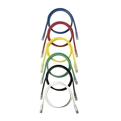 Panduit NK6PC12GYY NetKey CAT6 Cable, 24 AWG UTP Stranded Copper, 12', Gray