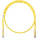 Panduit NK6PC12YLY NetKey CAT6 Cable, 24 AWG UTP Stranded Copper, 12', Yellow