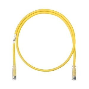 Panduit NK6PC13YLY NetKey CAT6 Cable, 24 AWG UTP Stranded Copper, 13', Yellow