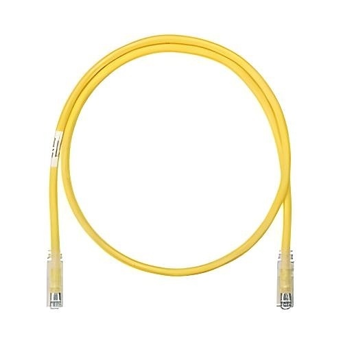 Panduit NK6PC17YLY NetKey CAT6 Cable, 24 AWG UTP Stranded Copper, 17', Yellow