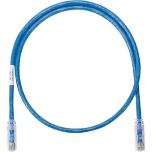 Panduit NK6PC25BUY NetKey CAT6 Cable, 24 AWG UTP Stranded Copper, 25', Blue