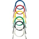 Panduit NK6PC3VLY NetKey CAT6 24AWG UTP Patch Cable, 3', Violet